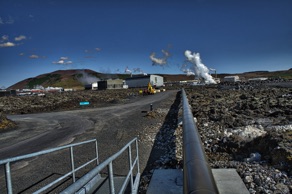 Geothermal plant supplying Reykjavik.